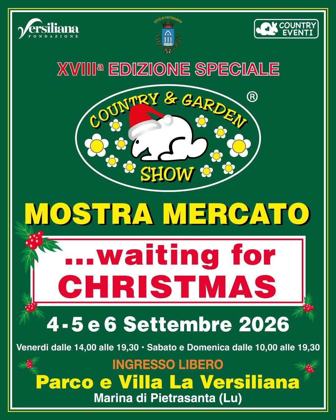 country 6 gardeb waiting for christmas